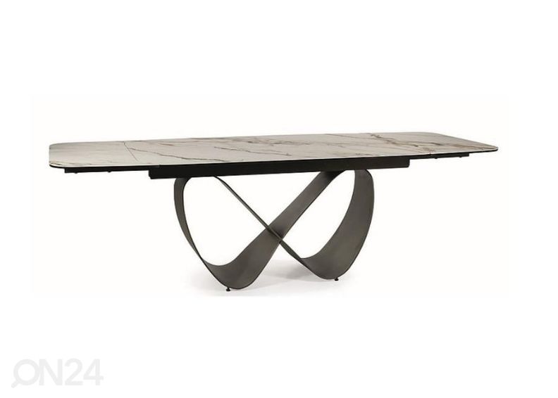 Pikendatav söögilaud 160-240x95 cm suurendatud