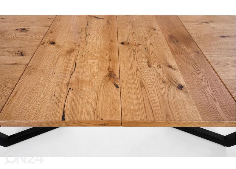 Pikendatav söögilaud 160/250x90 cm suurendatud