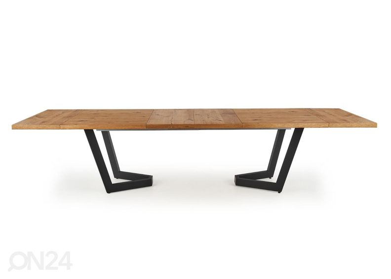 Pikendatav söögilaud 160/250x90 cm suurendatud