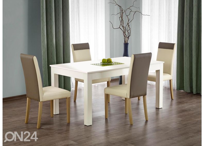 Pikendatav söögilaud 160/300x90 cm suurendatud