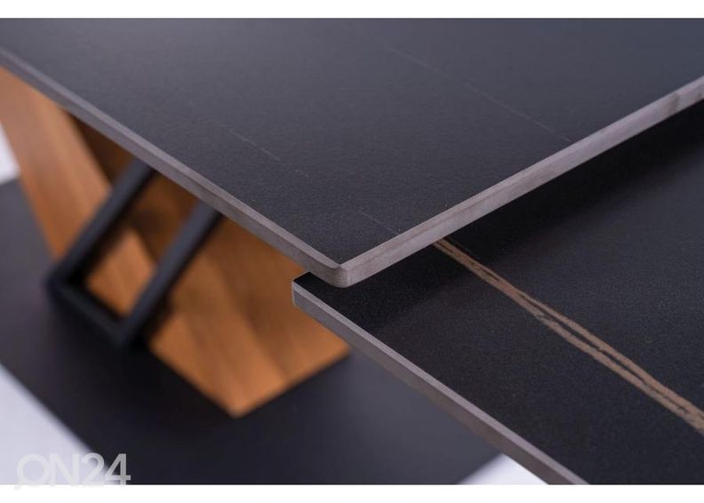 Pikendatav söögilaud 180-240x90 cm suurendatud