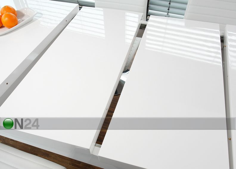 Pikendatav söögilaud 180-260x90 cm suurendatud