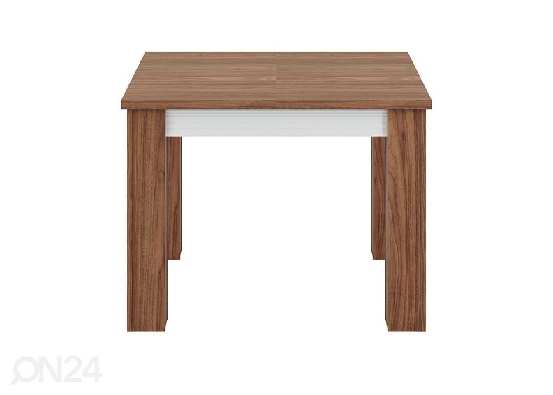 Pikendatav söögilaud 77x101/141/181cm suurendatud