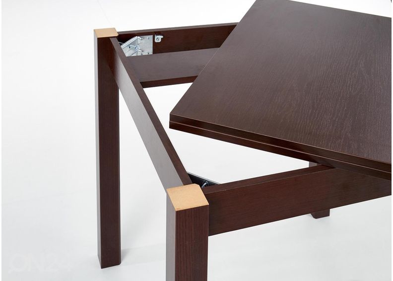 Pikendatav söögilaud 80/160x80 cm suurendatud