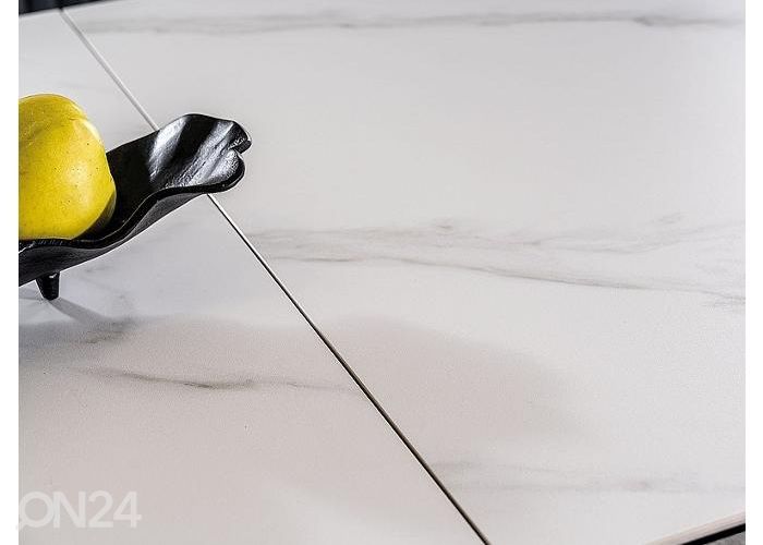 Pikendatav söögilaud 80x120-160 cm suurendatud