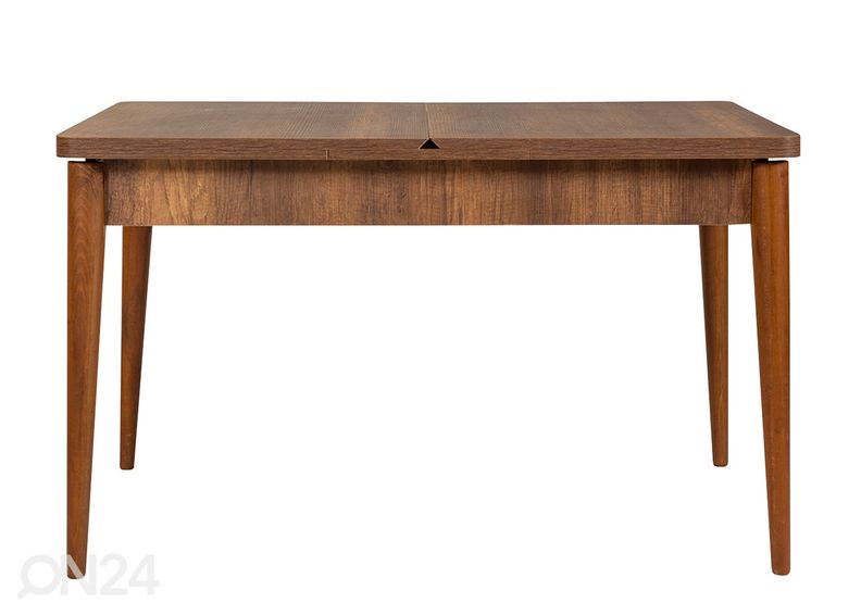 Pikendatav söögilaud 80x130-165 cm + 2 tooli+2 pinki suurendatud