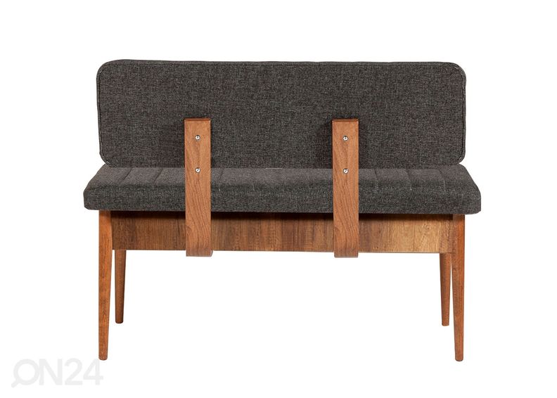 Pikendatav söögilaud 80x130-165 cm + 2 tooli+2 pinki suurendatud