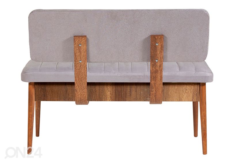Pikendatav söögilaud 80x130-165 cm + 2 tooli+2 pinki suurendatud