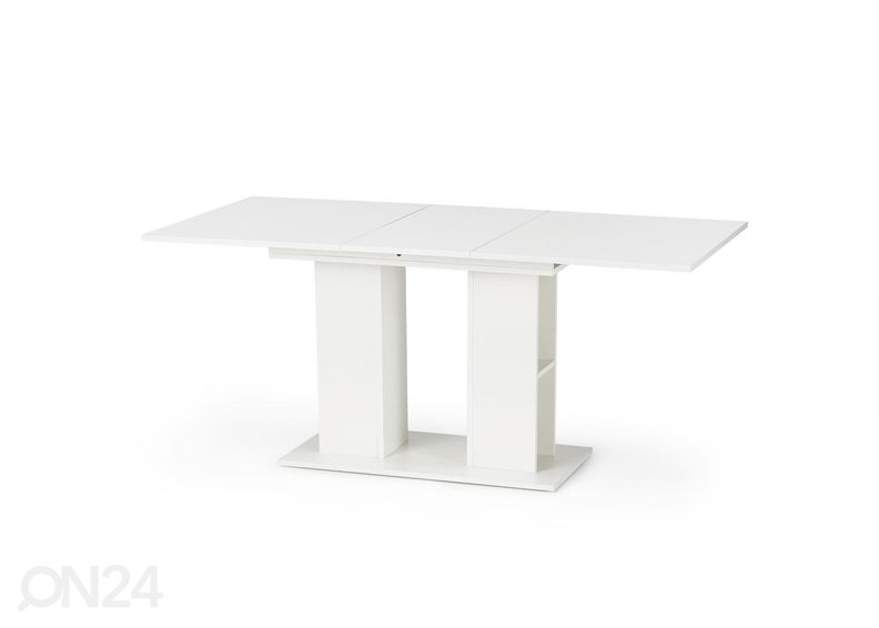 Pikendatav söögilaud 80x130-170 cm suurendatud
