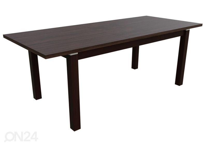 Pikendatav söögilaud 80x160-200 cm + 6 tooli suurendatud