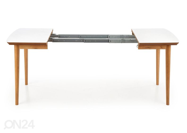 Pikendatav söögilaud 90/190x80 cm suurendatud