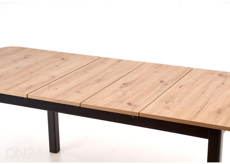 Pikendatav söögilaud 90x160/228 cm suurendatud