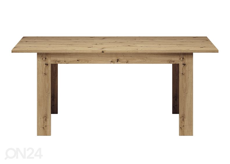 Pikendatav söögilaud Artis 82x140/180cm suurendatud