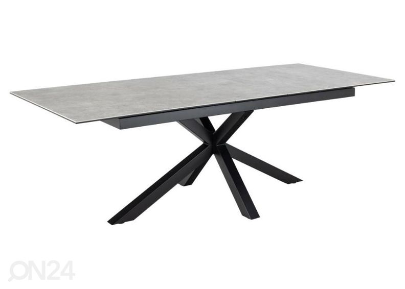 Pikendatav söögilaud Beira 100x200/240 cm suurendatud