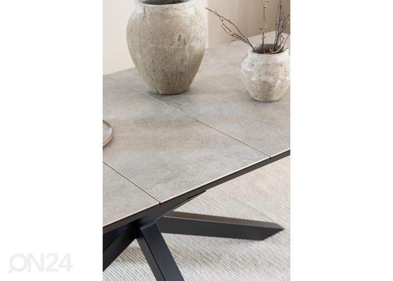 Pikendatav söögilaud Beira 100x200/240 cm suurendatud