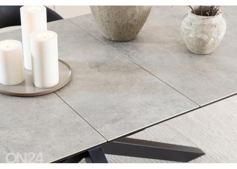 Pikendatav söögilaud Beira 100x200/240 cm suurendatud