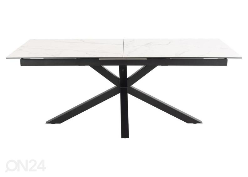 Pikendatav söögilaud Beira 100x200/240 cm suurendatud