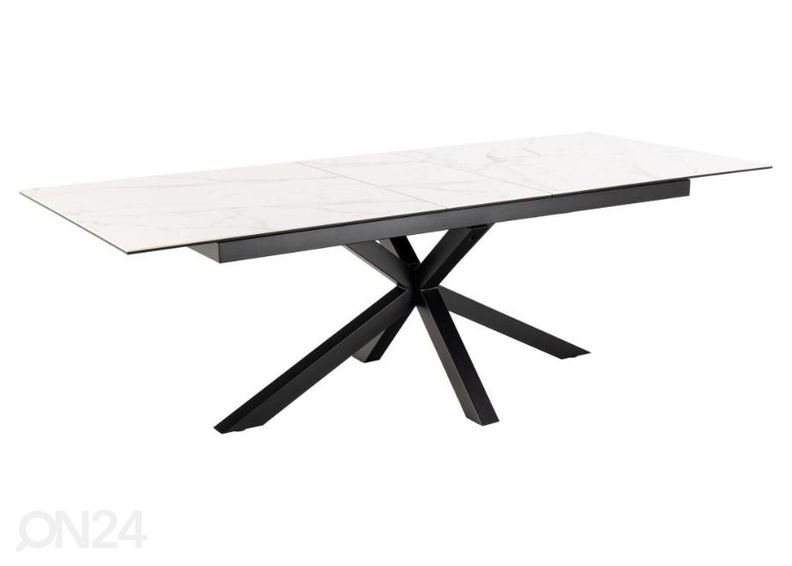 Pikendatav söögilaud Beira 100x200/240 cm suurendatud