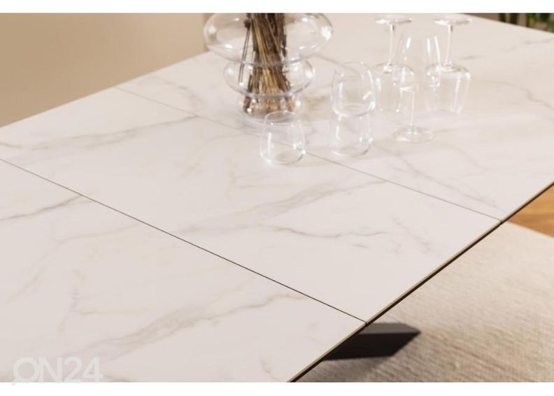 Pikendatav söögilaud Beira 100x200/240 cm suurendatud