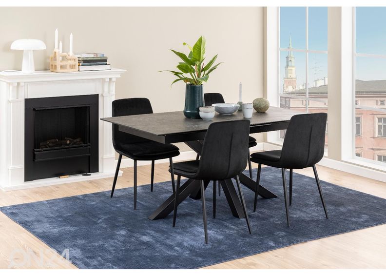 Pikendatav söögilaud Beira 90x168/210 cm suurendatud