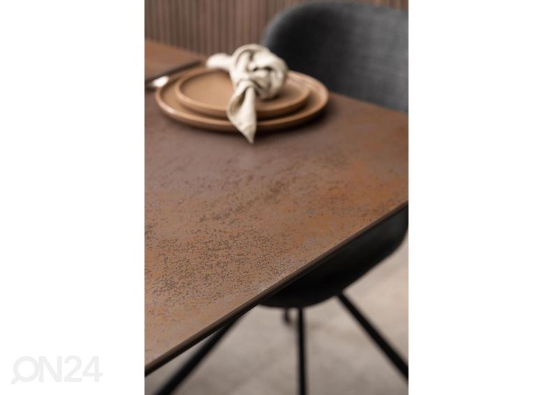 Pikendatav söögilaud Beira 90x168/210 cm suurendatud