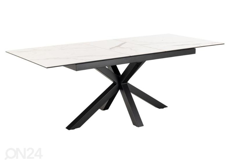 Pikendatav söögilaud Beira 90x168/210 cm suurendatud