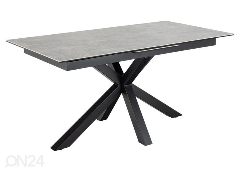 Pikendatav söögilaud Beira 90x168/210 cm suurendatud