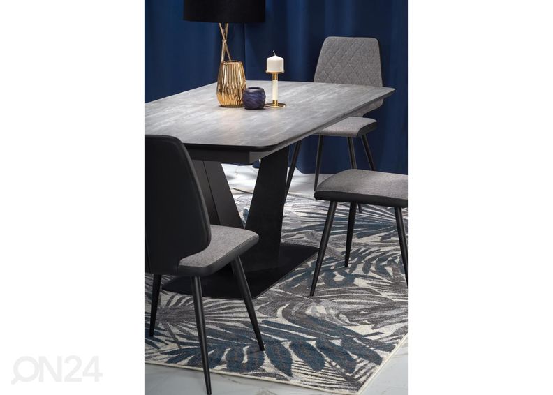 Pikendatav söögilaud Boston 180-230x76 cm suurendatud