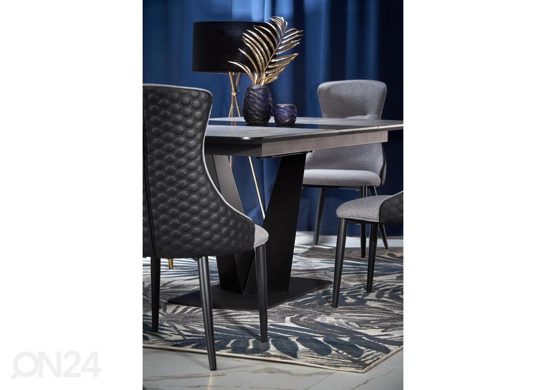 Pikendatav söögilaud Boston 180-230x76 cm suurendatud