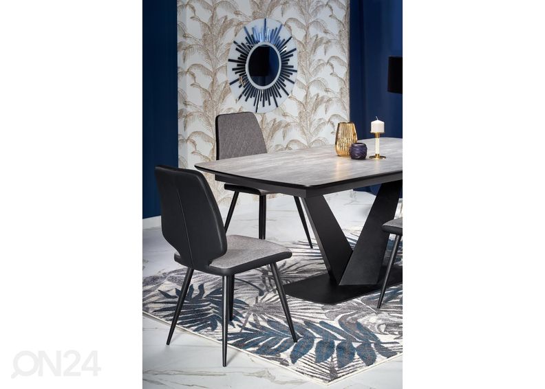 Pikendatav söögilaud Boston 180-230x76 cm suurendatud