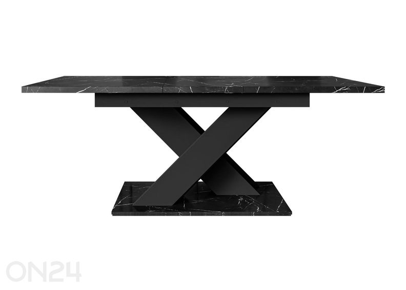 Pikendatav söögilaud Bronx 80x140/180 cm suurendatud