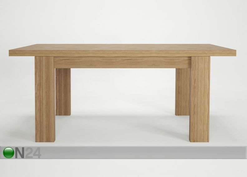 Pikendatav söögilaud Camtion 140/180x90 cm suurendatud