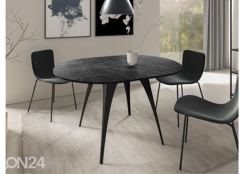 Pikendatav söögilaud Carmen 100x100-138 cm suurendatud