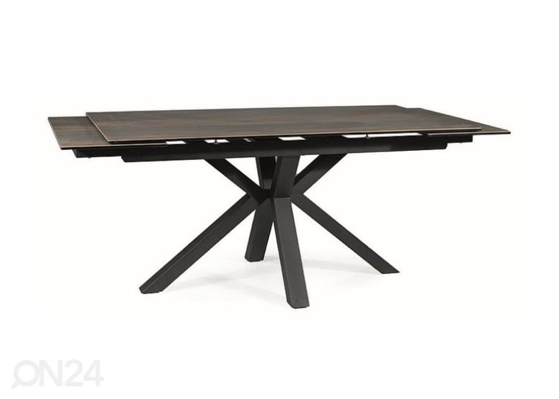 Pikendatav söögilaud Christopher 160-240x90 cm suurendatud