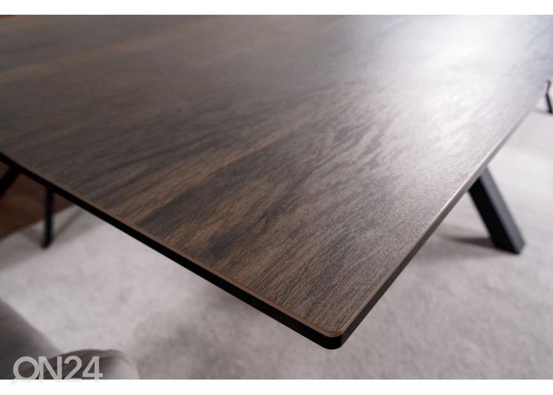 Pikendatav söögilaud Christopher 160-240x90 cm suurendatud