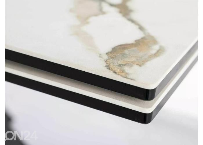 Pikendatav söögilaud Christopher 160-240x90 cm suurendatud