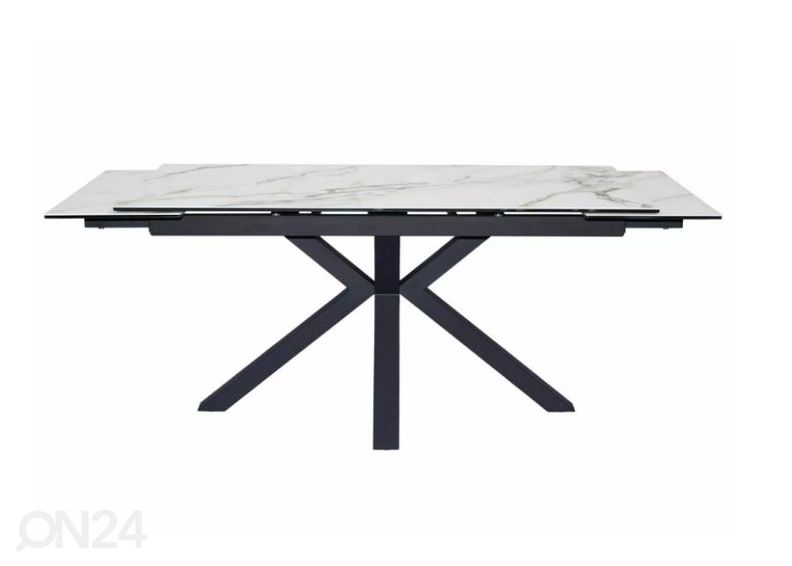 Pikendatav söögilaud Christopher 160-240x90 cm suurendatud