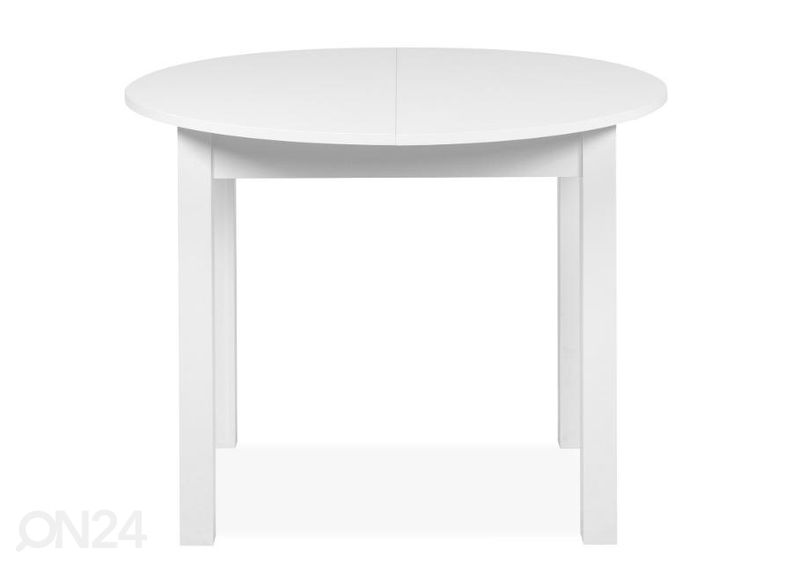 Pikendatav söögilaud Coburg 100/140x100 cm suurendatud