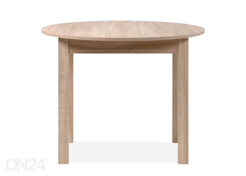 Pikendatav söögilaud Coburg 100/140x100 cm suurendatud