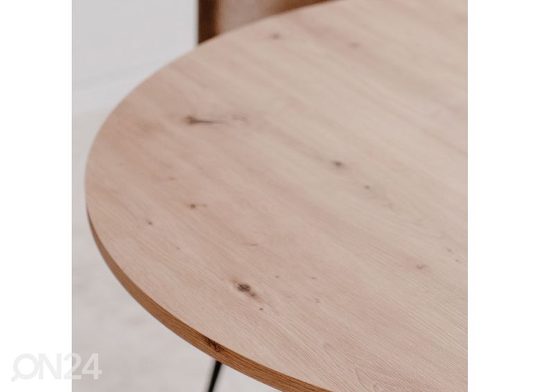 Pikendatav söögilaud Coburg 100/140x100 cm suurendatud