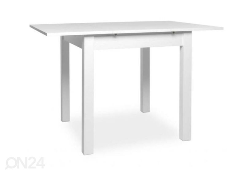 Pikendatav söögilaud Coburg 80/120x80 cm suurendatud