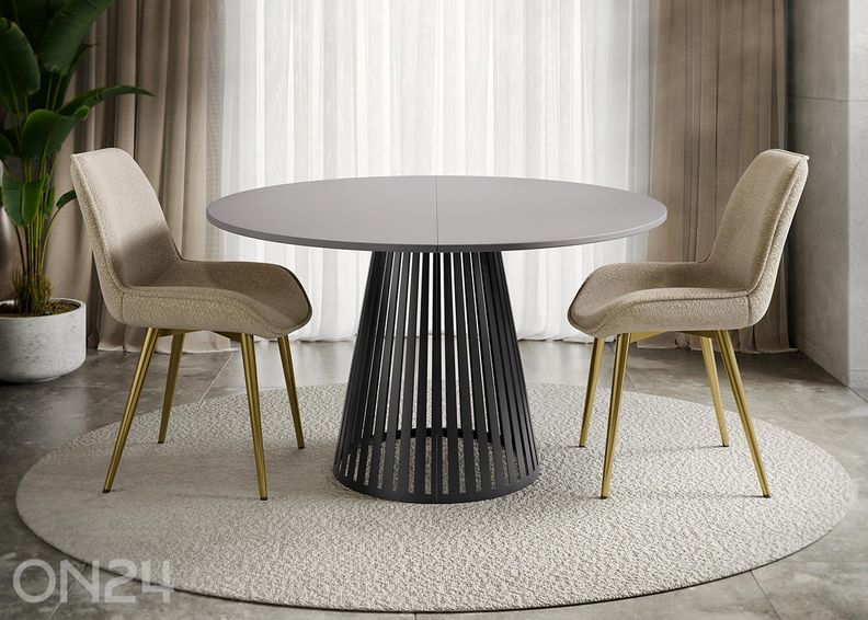 Pikendatav söögilaud Cone 100x100/176 cm suurendatud