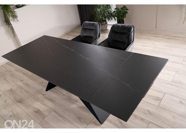 Pikendatav söögilaud Dali 160-240x90 cm suurendatud