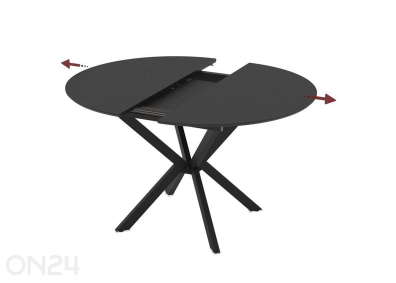 Pikendatav söögilaud Diano D110/144 suurendatud