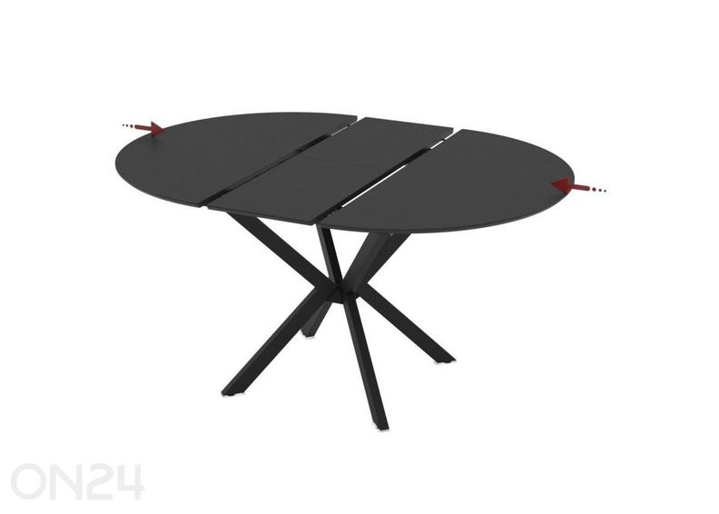 Pikendatav söögilaud Diano D110/144 suurendatud