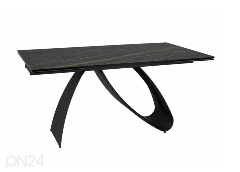 Pikendatav söögilaud Dune 160-240x90 cm suurendatud