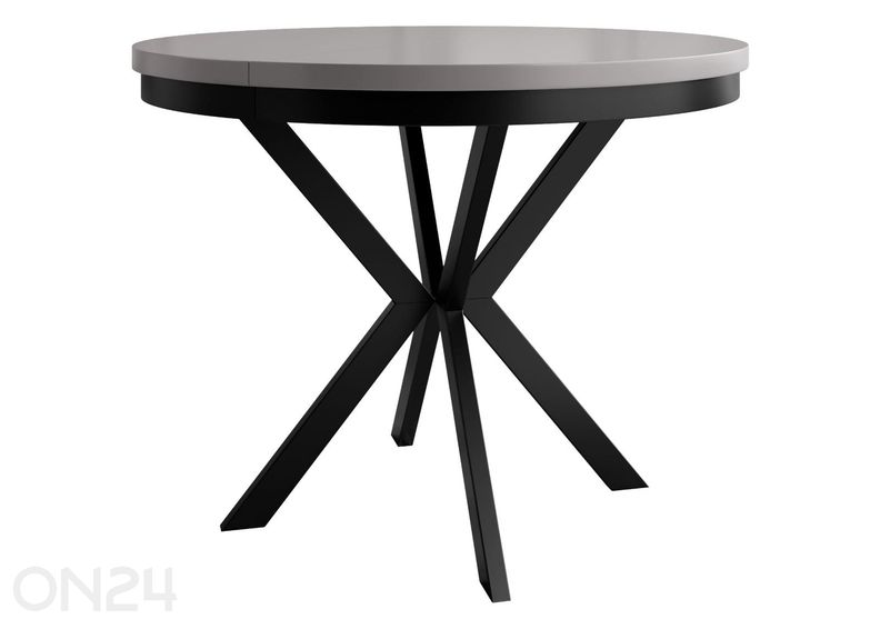 Pikendatav söögilaud Edder 90x90/166 cm suurendatud