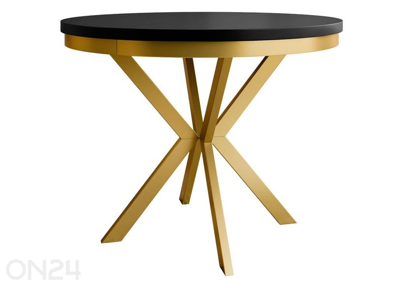 Pikendatav söögilaud Edder 90x90/166 cm suurendatud