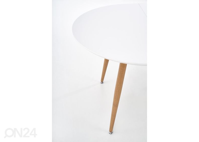 Pikendatav söögilaud Edward 100x120/200 cm suurendatud