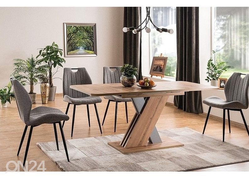 Pikendatav söögilaud Excellent 140-180x85 cm suurendatud